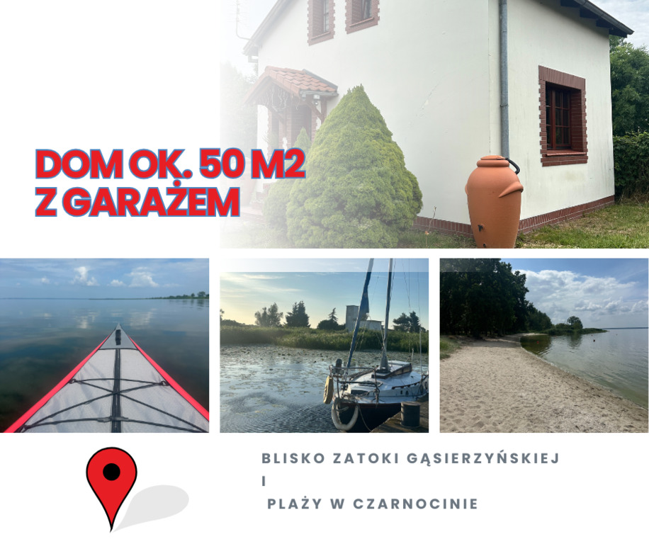 Dom na sprzedaż Gąsierzyno 50 m2 | Arka Nieruchomości
