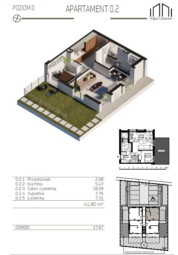 Mieszkanie na sprzedaż Niechorze 43 m2 | Arka Nieruchomości