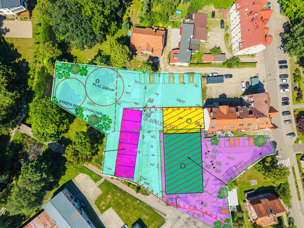 Działka na sprzedaż Drawsko Pomorskie 1 400 m2 | Arka Nieruchomości