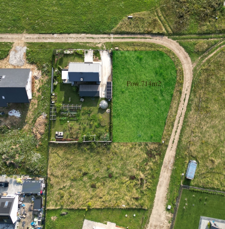 Działka na sprzedaż Bobolin 714 m2 | Arka Nieruchomości