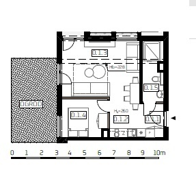 Mieszkanie na sprzedaż Niechorze 42 m2 | Arka Nieruchomości