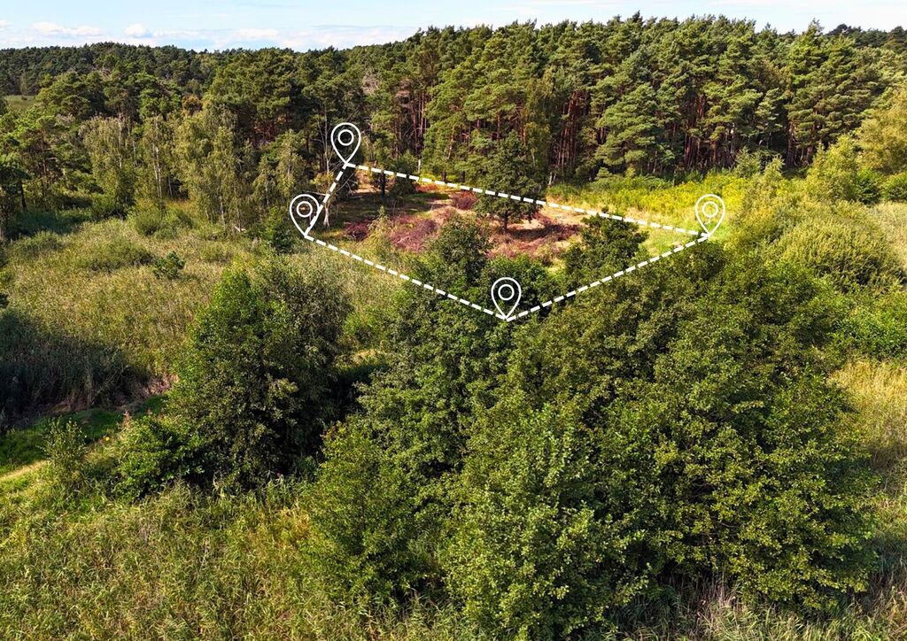 Działka na sprzedaż Międzywodzie 1 817 m2 | Arka Nieruchomości
