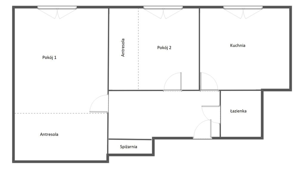 Mieszkanie na sprzedaż Szczecin, Centrum 51 m2 | Arka Nieruchomości