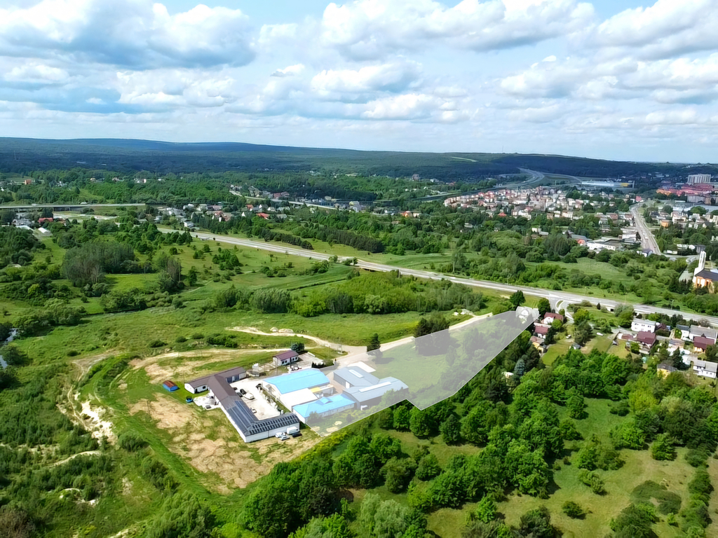 Hale 1884m2 Działka 1,3ha Przy Trasie S7