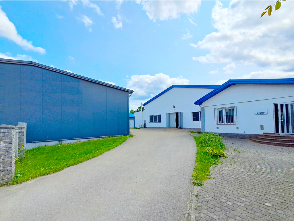 Hale 1884m2 Działka 1,3ha Przy Trasie S7