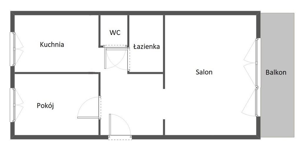 Mieszkanie na sprzedaż Szczecin, os. Bukowe 49 m2 | Arka Nieruchomości