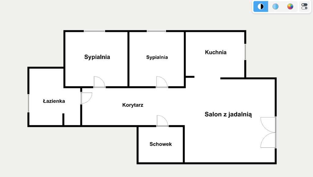 Mieszkanie na sprzedaż Szczecin, Osów 75 m2 | Arka Nieruchomości