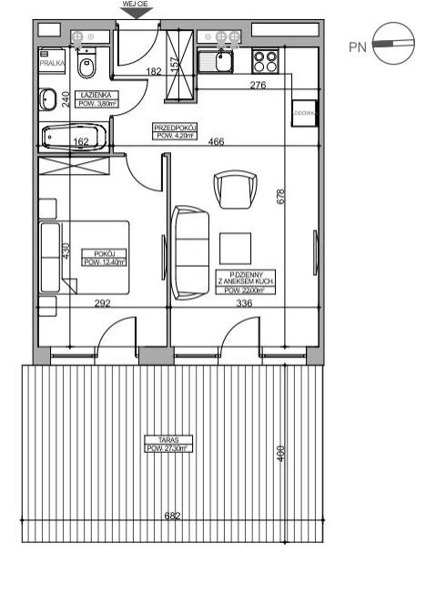 Mieszkanie na sprzedaż Dziwnów 42 m2 | Arka Nieruchomości