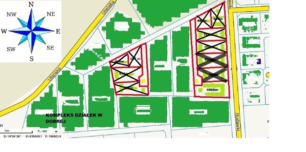 Działka na sprzedaż Dobra 783 m2 | Arka Nieruchomości