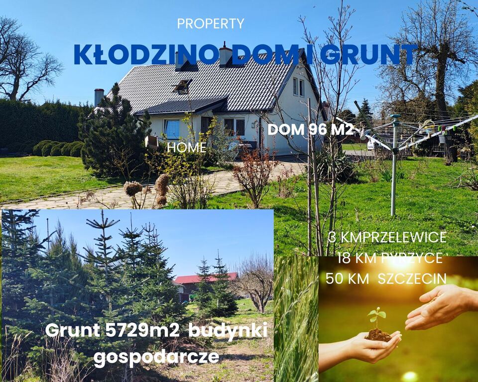 Dom na sprzedaż Kłodzino 96 m2 | Arka Nieruchomości