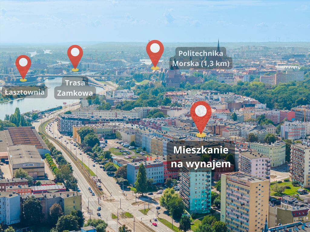 Mieszkanie na wynajem Szczecin, Grabowo 34 m2 | Arka Nieruchomości