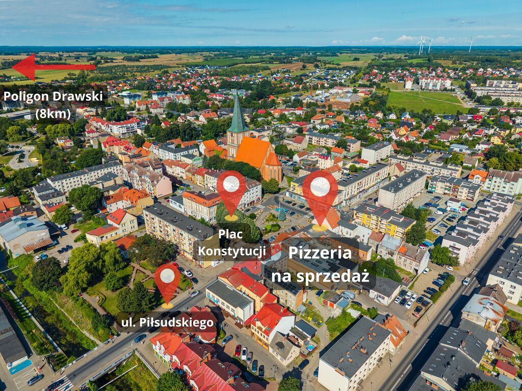 Lokal na sprzedaż Drawsko Pomorskie 62 m2 | Arka Nieruchomości