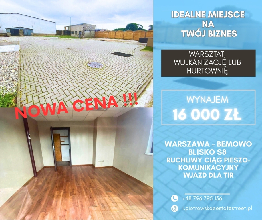 Nowa Cena!-Bemowo Showroom,wulkanizacja,warsztat