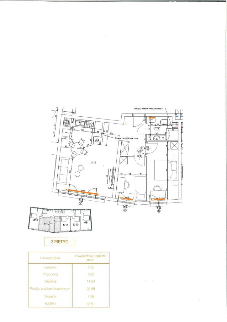 Mieszkanie na sprzedaż Szczecin, Stare Miasto 54 m2 | Arka Nieruchomości