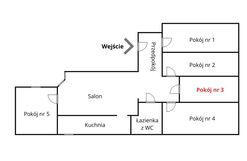 Mieszkanie na wynajem Szczecin, Centrum 12 m2 | Arka Nieruchomości