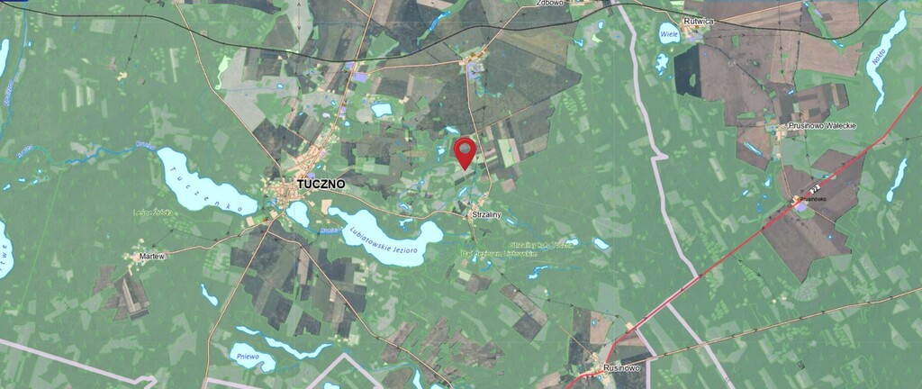 Działka na sprzedaż Strzaliny 3 000 m2 | Arka Nieruchomości