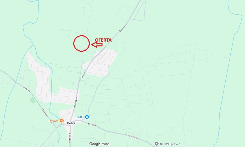 Działka na sprzedaż Dobra 5 575 m2 | Arka Nieruchomości