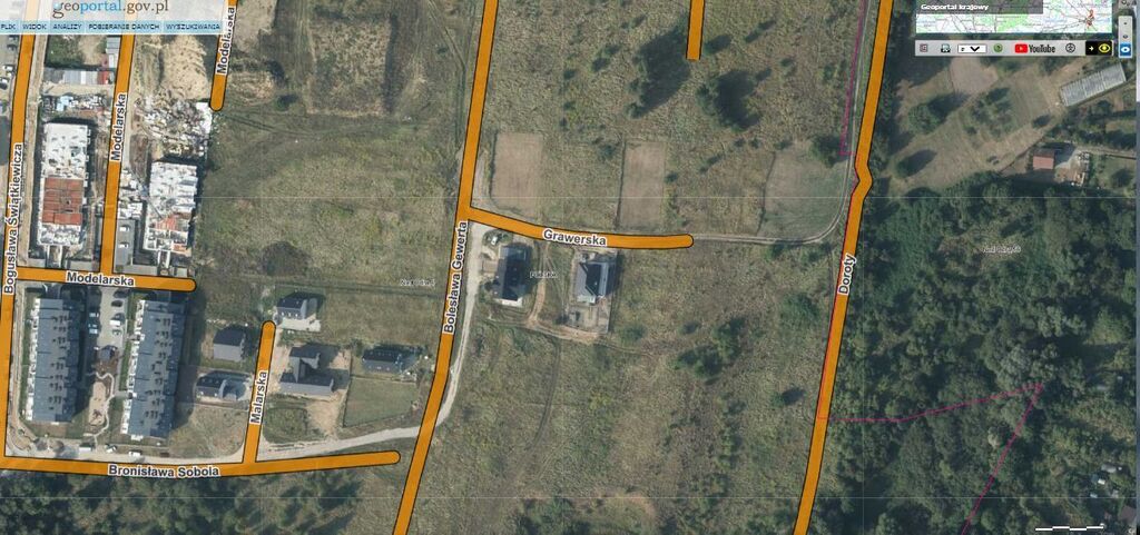 Działka na sprzedaż Szczecin, Bukowo 642 m2 | Arka Nieruchomości