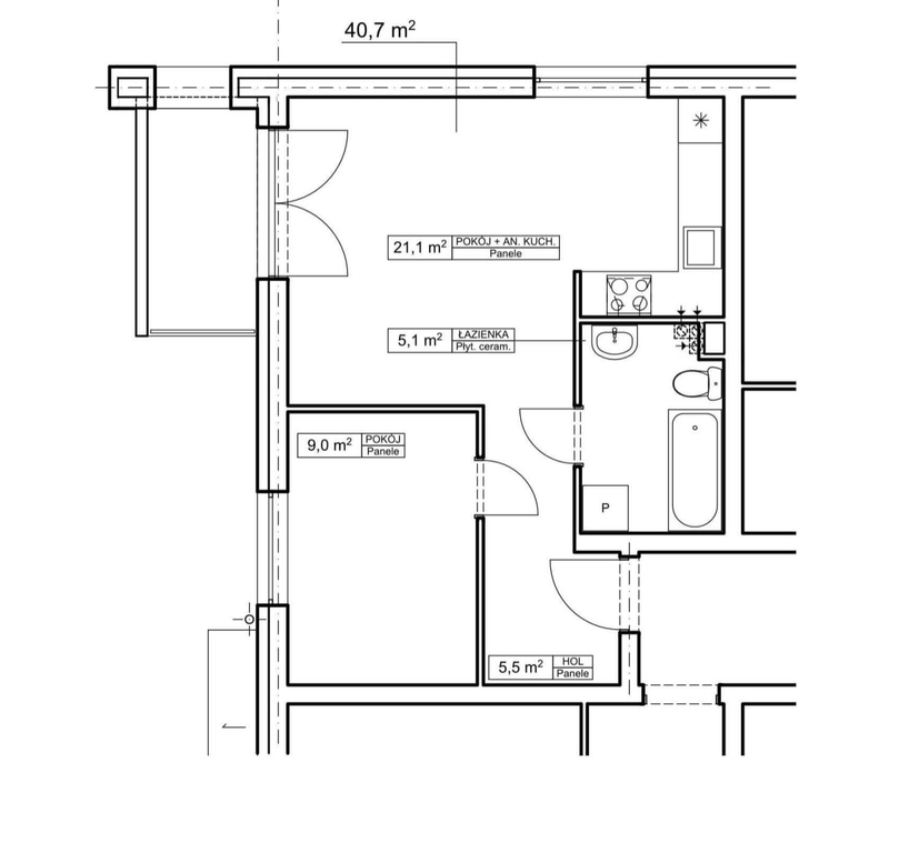 Mieszkanie na sprzedaż Goleniów 41 m2 | Arka Nieruchomości