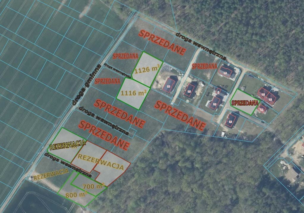 Działka na sprzedaż Podańsko 1 116 m2 | Arka Nieruchomości