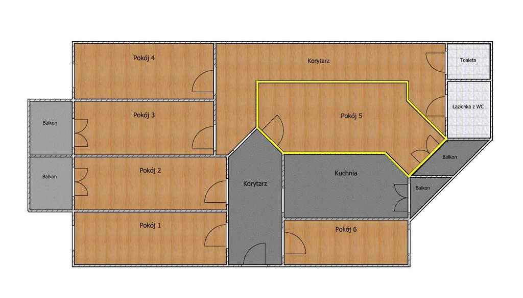 Mieszkanie na wynajem Szczecin, Śródmieście-Centrum 20 m2 | Arka Nieruchomości