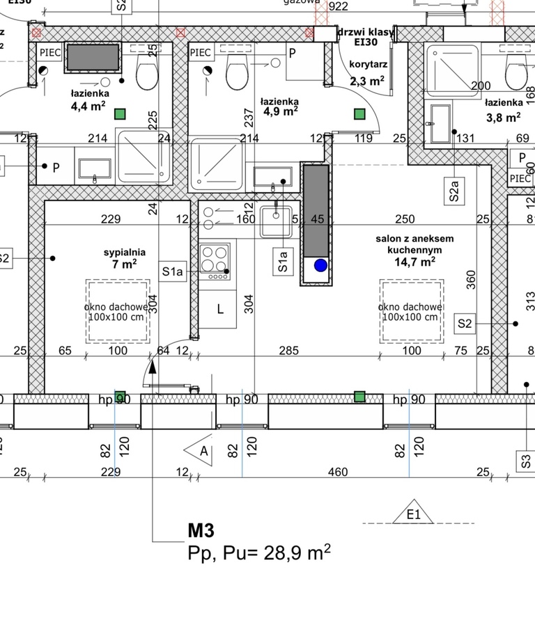 Mieszkanie na sprzedaż Szczecin, Śródmieście-Centrum 29 m2 | Arka Nieruchomości