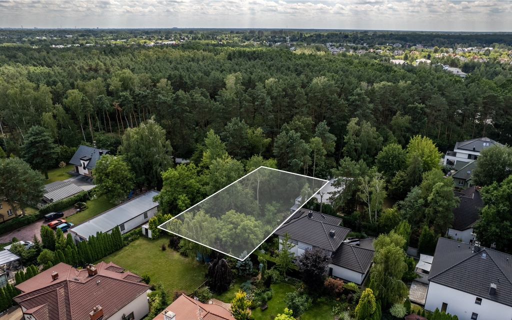 Ustawna działka budowlana w legionowie – zdjęcie 1