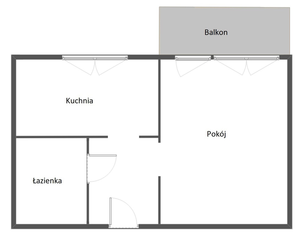Mieszkanie na wynajem Szczecin, Książąt Pomorskich 29 m2 | Arka Nieruchomości