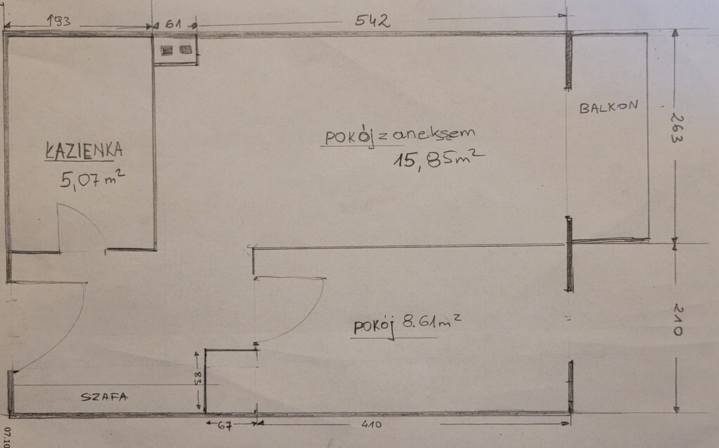 Mieszkanie na sprzedaż Szczecin, Dąbie 38 m2 | Arka Nieruchomości