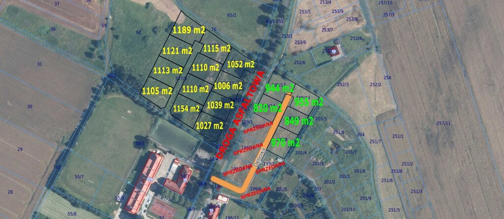 Działka na sprzedaż Dębice 1 027 m2 | Arka Nieruchomości