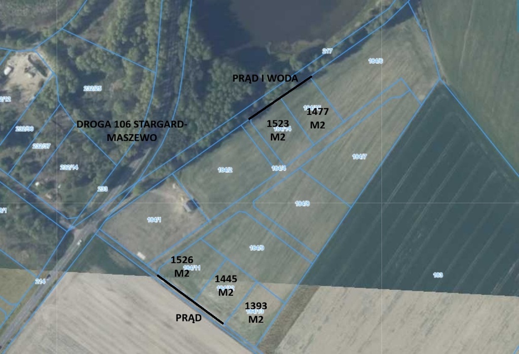 Działka na sprzedaż Grabowo 1 477 m2 | Arka Nieruchomości