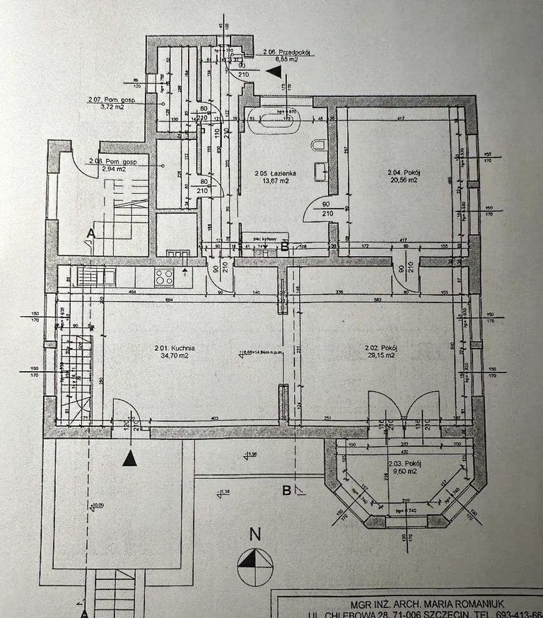 Mieszkanie na sprzedaż Szczecin, Stołczyn 179 m2 | Arka Nieruchomości