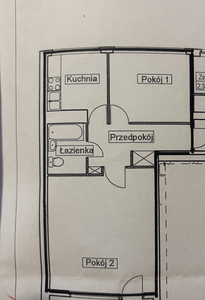 Mieszkanie na sprzedaż Szczecin, Śródmieście 46 m2 | Arka Nieruchomości