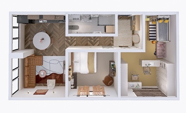 Mieszkanie na sprzedaż Szczecin, Centrum 61 m2 | Arka Nieruchomości