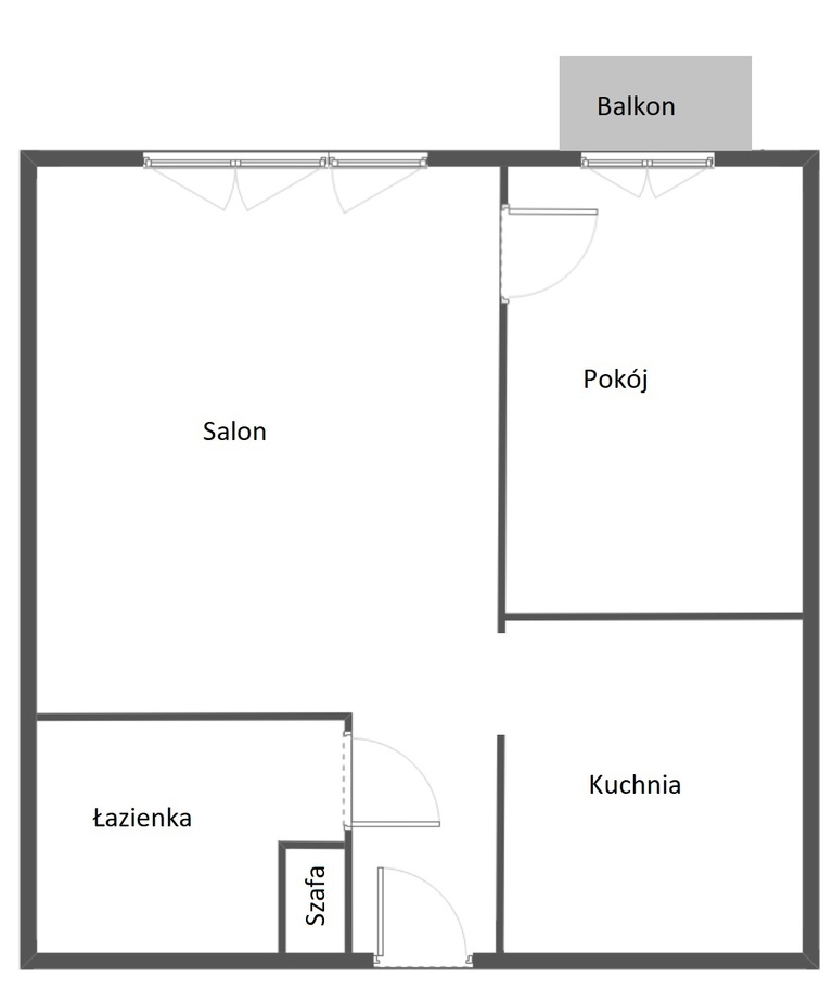 Mieszkanie na sprzedaż Szczecin, Centrum 32 m2 | Arka Nieruchomości