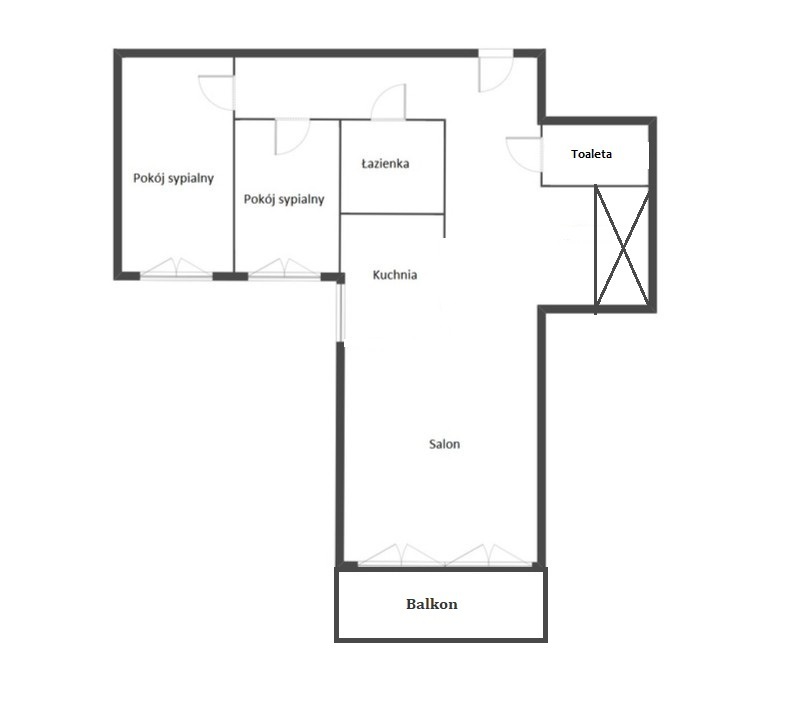 Mieszkanie na sprzedaż Szczecin, Książąt Pomorskich 72 m2 | Arka Nieruchomości