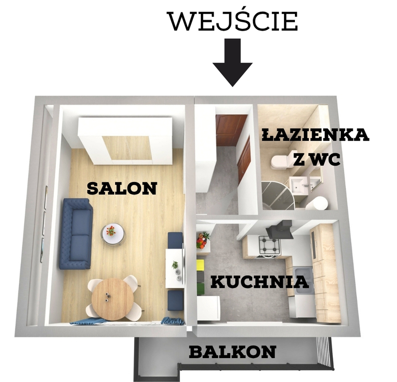 Mieszkanie na sprzedaż Lubiszyn 40 m2 | Arka Nieruchomości