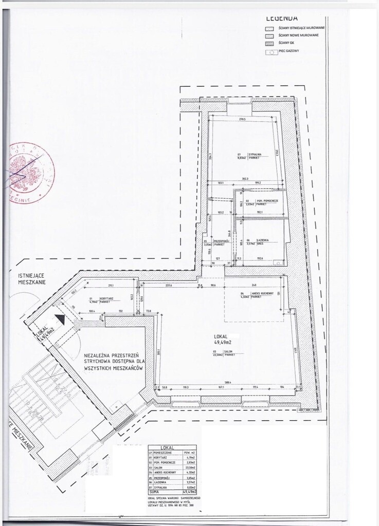 Mieszkanie na sprzedaż Szczecin, Żelechowa 49 m2 | Arka Nieruchomości
