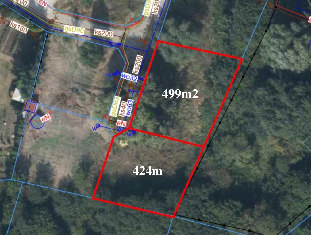 Działka na sprzedaż Bezrzecze 923 m2 | Arka Nieruchomości