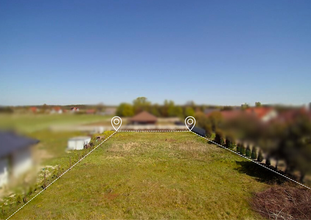 Działka na sprzedaż Łaniewo 1 505 m2 | Arka Nieruchomości