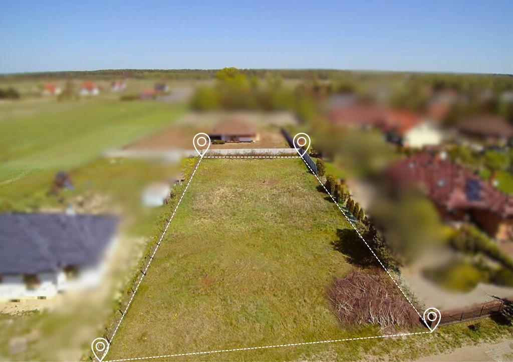 Działka na sprzedaż Łaniewo 1 505 m2 | Arka Nieruchomości
