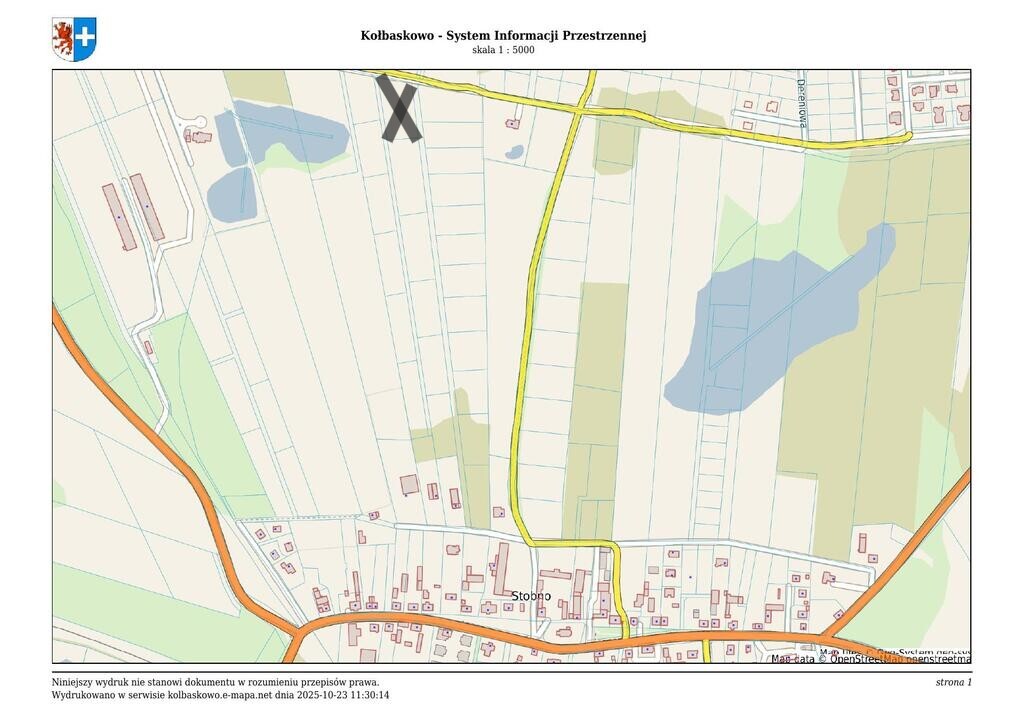 Działka na sprzedaż Stobno 3 000 m2 | Arka Nieruchomości