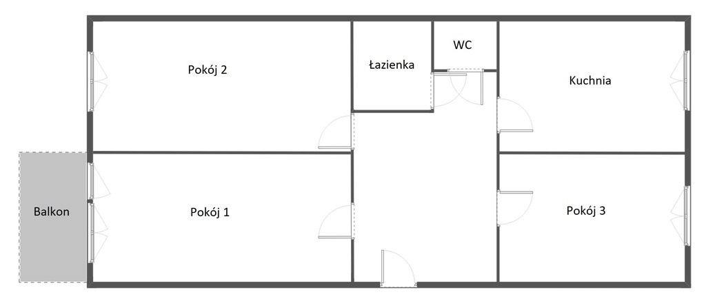 Mieszkanie na sprzedaż Szczecin, Podjuchy 67 m2 | Arka Nieruchomości