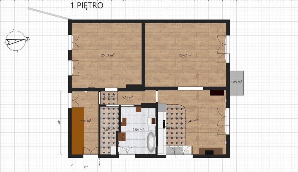 Mieszkanie na sprzedaż Gryfice 93 m2 | Arka Nieruchomości