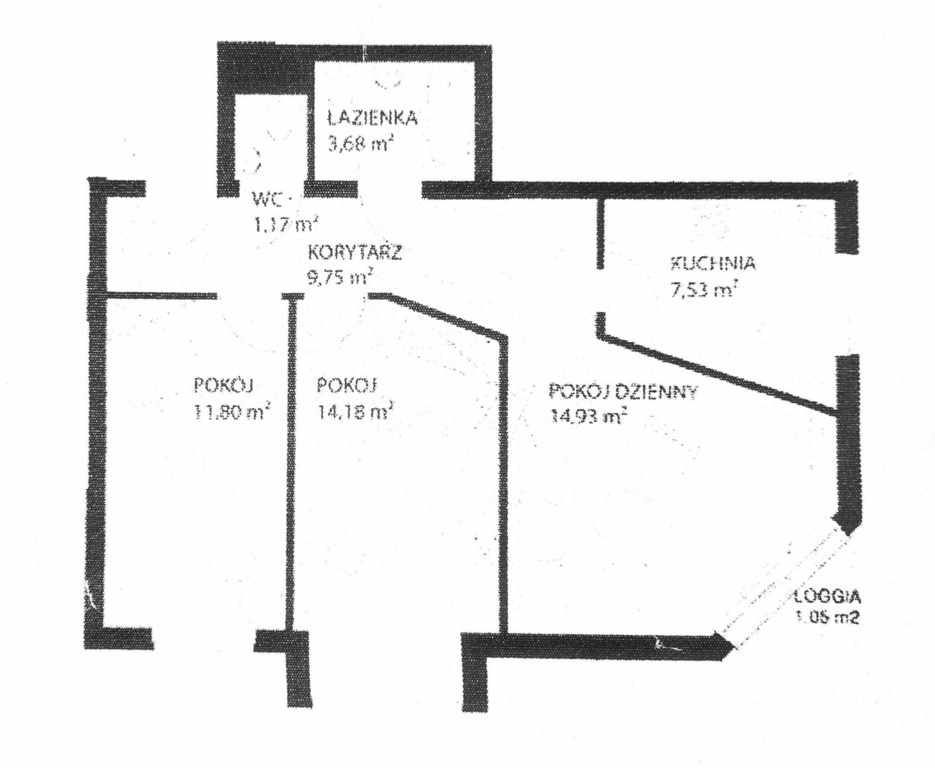 Mieszkanie na sprzedaż Szczecin, Niebuszewo 63 m2 | Arka Nieruchomości