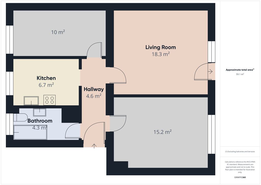 Mieszkanie na sprzedaż Gryfino 59 m2 | Arka Nieruchomości