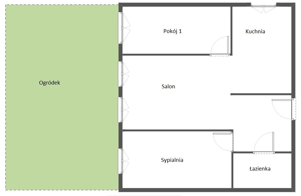 Mieszkanie na sprzedaż Szczecin, Dąbie 67 m2 | Arka Nieruchomości