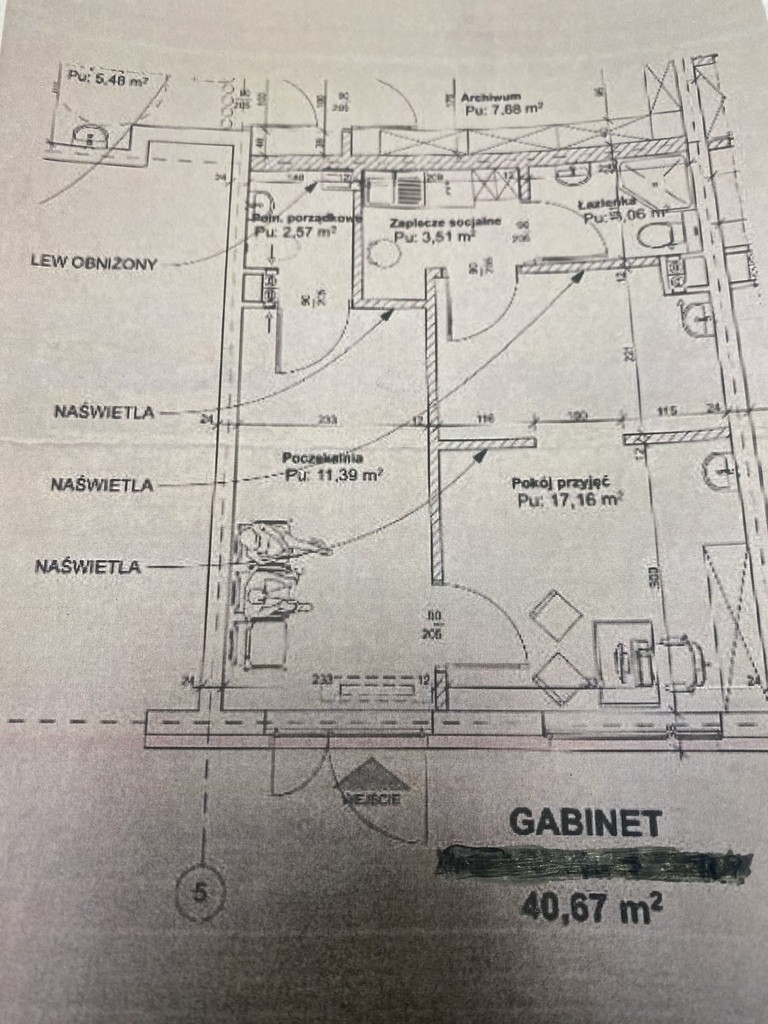 Lokal na wynajem Szczecin, Pomorzany 41 m2 | Arka Nieruchomości