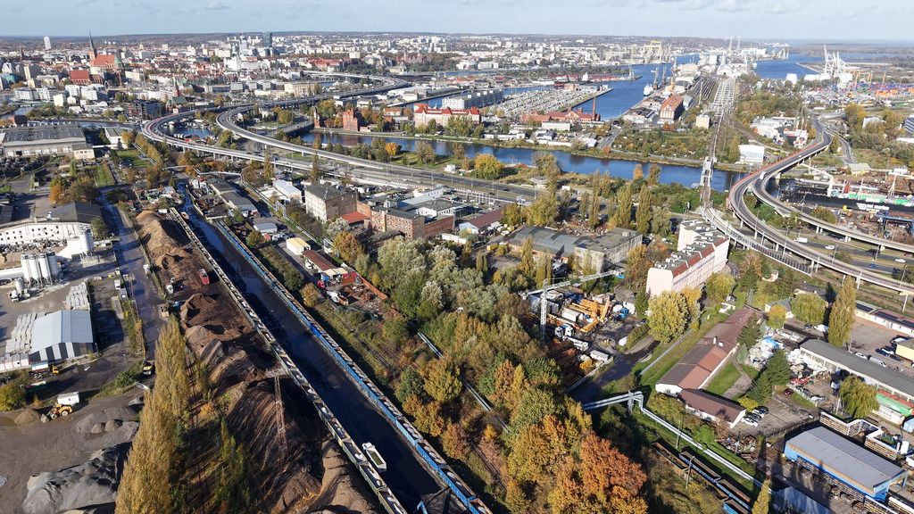 Działka na sprzedaż Szczecin, Międzyodrze-Wyspa Pucka 4 299 m2 | Arka Nieruchomości