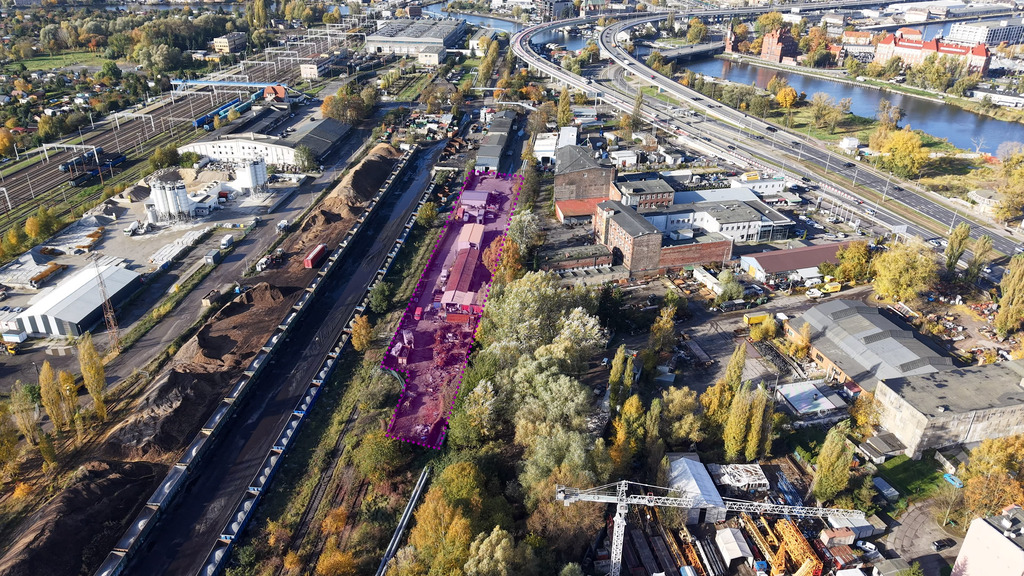 Działka na sprzedaż Szczecin, Międzyodrze-Wyspa Pucka 4 299 m2 | Arka Nieruchomości
